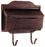 Contemporary Horizontal Wall Mount Mailbox Contemporary Horizontal Wall Mount Mailbox